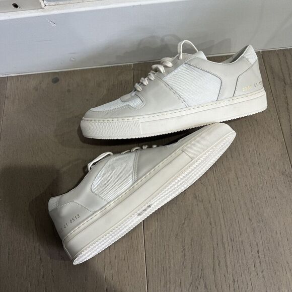 Common Projects Decades Low White/Off-White 41 NEW - Picture 2 of 16